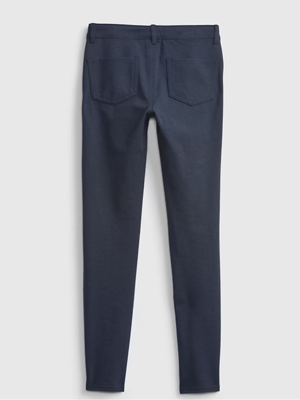 GAP Kids Uniform Ponte Pants Blue 7 Slim NWT IN PACKAGE - Picture 2 of 10